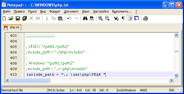     web- Apache, PHP, MySQL    Windows