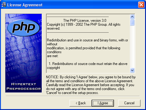     web- Apache, PHP, MySQL    Windows