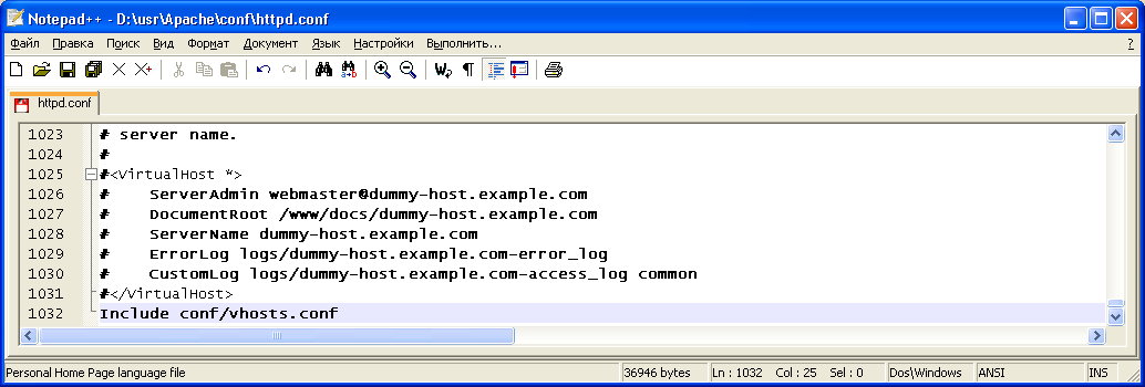     web- Apache, PHP, MySQL    Windows